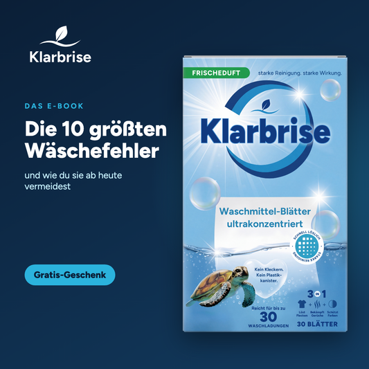 Klarbrise Wasch-Guide E-Book Cover