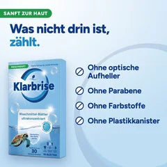 Ohne optische Aufheller, Parabene, Farbstoffe und Plastikkanister